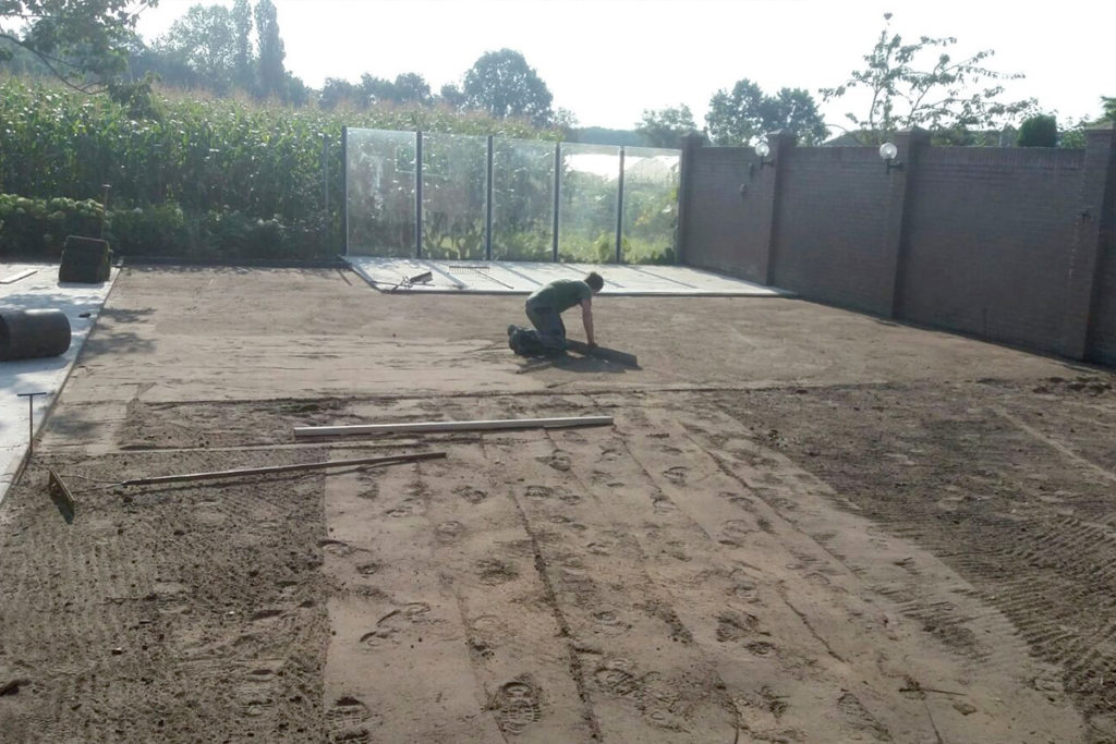 vlak-maken-van-tuin